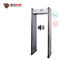 Indoor Metal Detector Gate 18 Zones Temperature Measure Sound / LED Lights Alarm