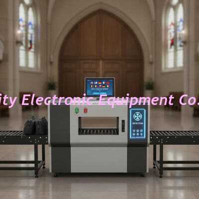 Soporte multilingüe Escaneador de equipaje de rayos X Ideal para puntos de control de seguridad de la iglesia que proporciona detección y operación fácil