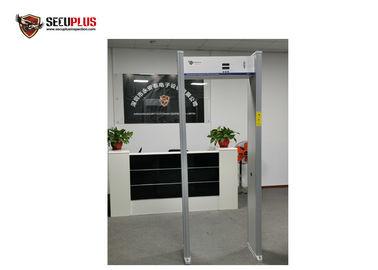 Detección inglesa de la temperatura de la puerta del detector de metales de la difusión de la voz con la aprobación de la FCC del CE