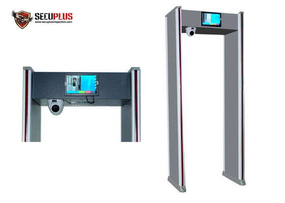 10,1” infrarrojos de la puerta de la detección de la temperatura del cuerpo de 300cd/m2 10W